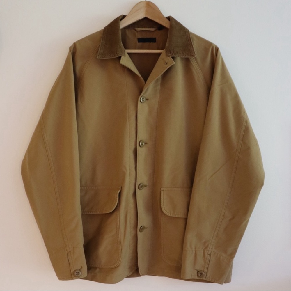 Uniqlo Corduroy-Collared Workwear/Utility Jacket